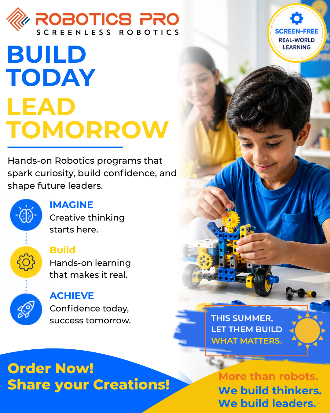 Build Today, Lead Tomorrow β Robotics Pro